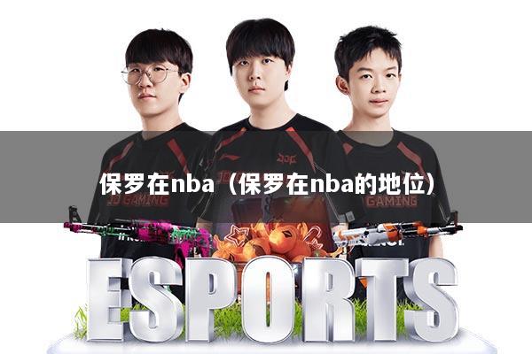 保罗在nba(保罗在nba的地位)