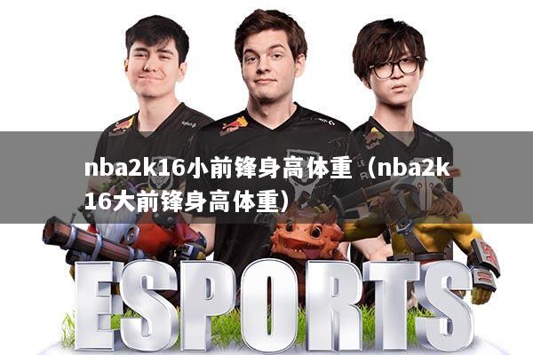 nba2k16小前锋身高体重（nba2k16大前锋身高体重）