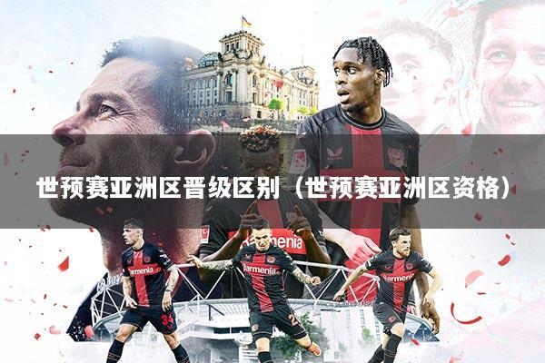 世预赛亚洲区晋级区别（世预赛亚洲区资格）