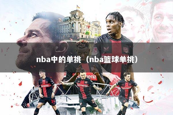 nba中的单挑（nba篮球单挑）